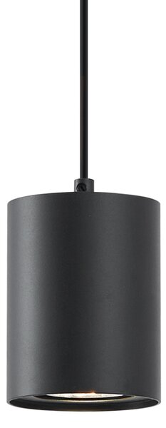 Lampă suspendată neagră modernă pentru sistem de șină monofazat GU10 70mm - Iconic Holt