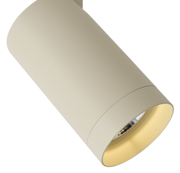 Spot modern bej pentru sistem de șină monofazat GU10 70mm - Iconic Jeana Luxe
