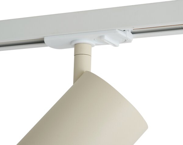 Spot modern bej pentru sistem de șină monofazat GU10 70mm - Iconic Jeana Luxe