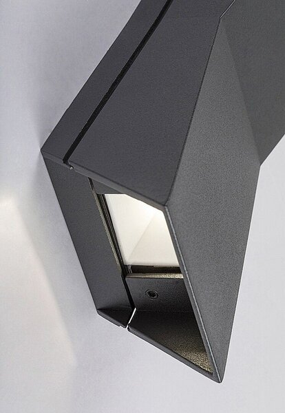 Rabalux Temse aplica exterior 2x3 W antracit 77066