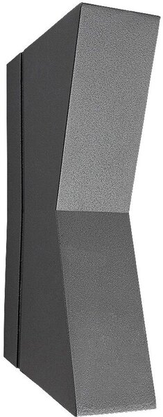 Rabalux Temse aplica exterior 2x3 W antracit 77066
