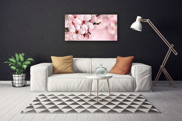 Tablou pe panza canvas Flori roz Floral