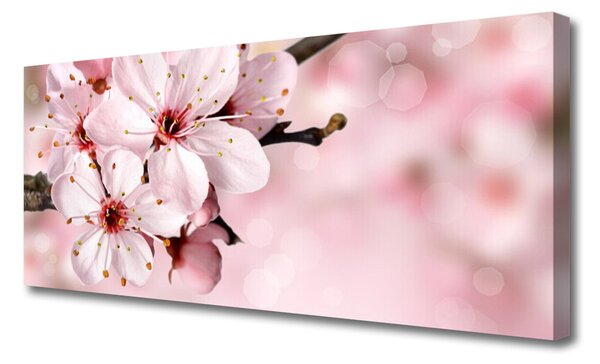 Tablou pe panza canvas Flori roz Floral