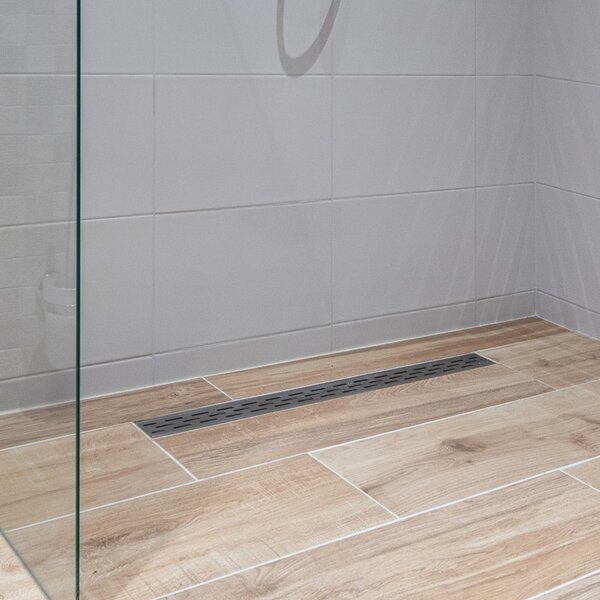ACO ShowerDrain C corp rigolă liniară 108.5 cm oţel 9010.88.05