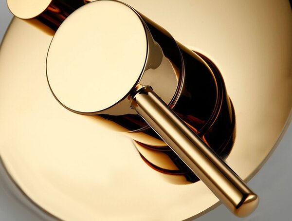 Set de dus incastrabil Rea Lungo L. Gold Auriu + BOX