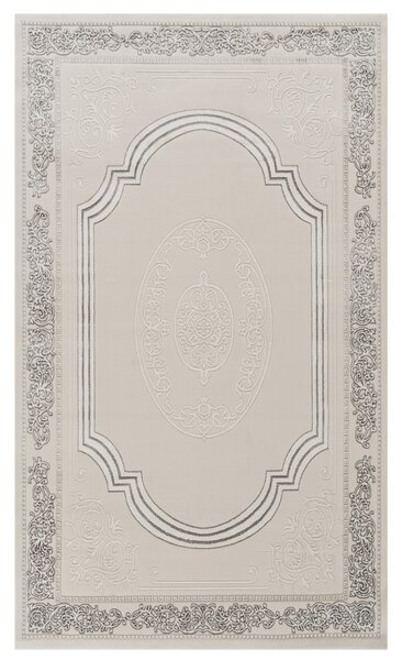 Covor Modern Living , Dormitor Dreptunghiular Asia F224A Gri (Alege dimensiunea: 100 x 200)