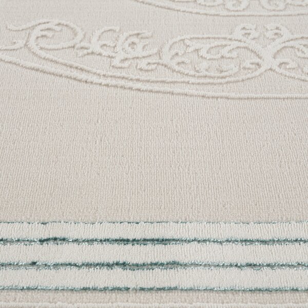 Covor Modern Living , Dormitor Dreptunghiular Asia F224A Verde (Alege dimensiunea: 100 x 200)