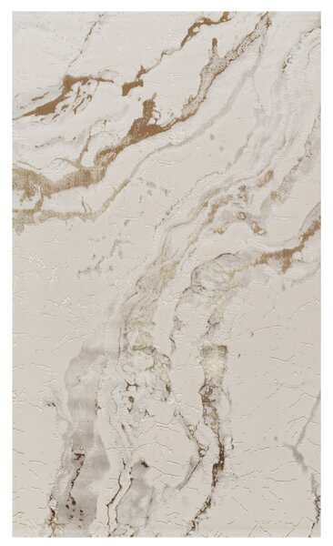 Covor Modern Living , Dormitor Dreptunghiular Asia F251B Gold (Alege dimensiunea: 100 x 200)