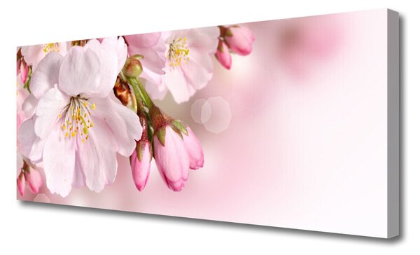 Tablou pe panza canvas Flori roz Floral