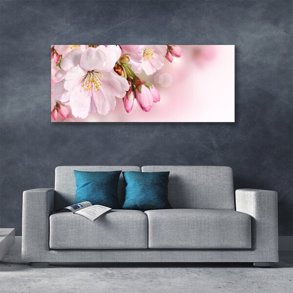 Tablou pe panza canvas Flori roz Floral