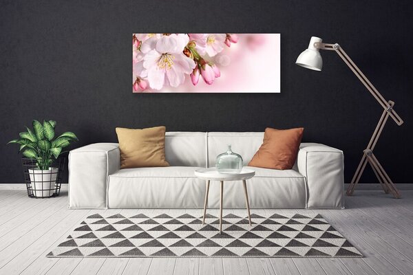 Tablou pe panza canvas Flori roz Floral