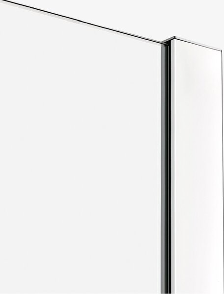 New Trendy Smart cabină de duș 100x80 cm dreptunghiular crom luciu/sticlă transparentă EXK-6586