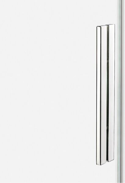 New Trendy Smart cabină de duș 100x80 cm dreptunghiular crom luciu/sticlă transparentă EXK-6586