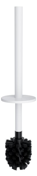 Omnires Modern Project perie de toaletă stativ alb MP60622WM