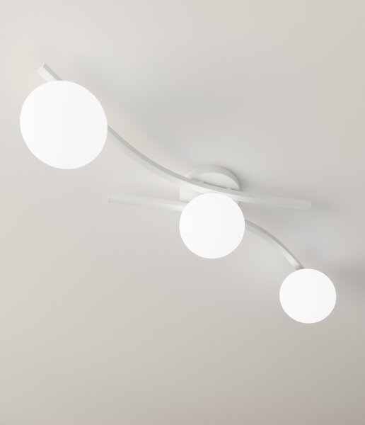 Emibig Opus lampă de tavan 3x10 W alb 1392/3