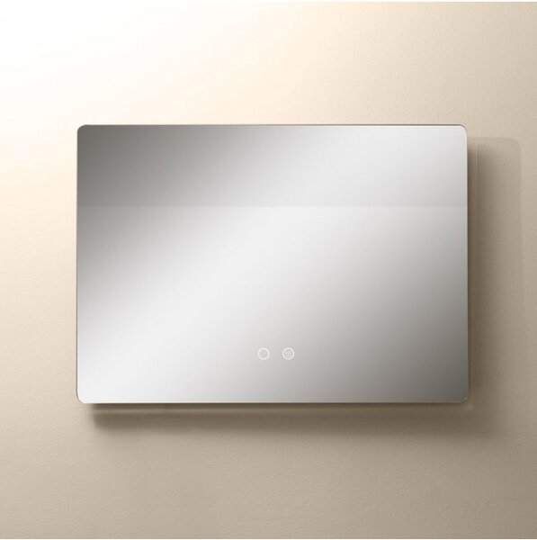 Zuma Line oglindă 70x50 cm dreptunghiular cu iluminare cu covoraș de încălzire D3001