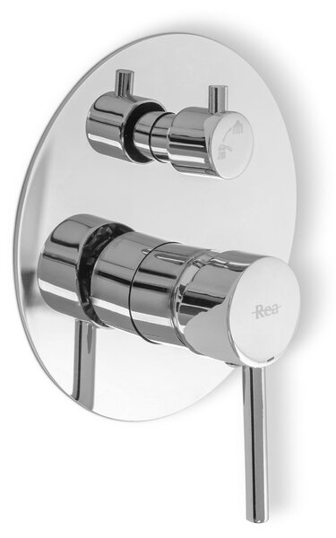Set de dus REA Lungo Crom + BOX