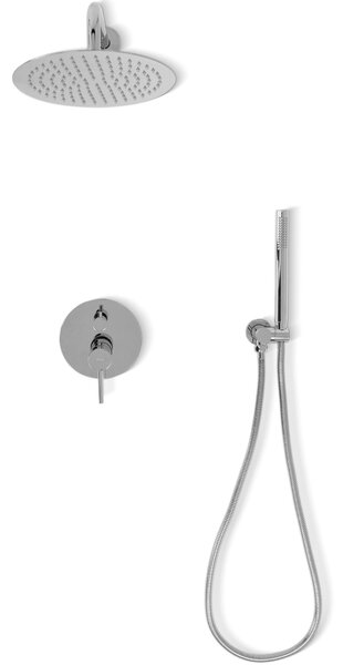Set de dus REA Lungo Crom + BOX