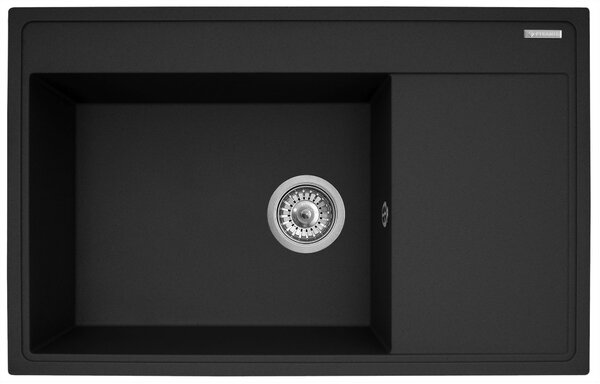 Pyramis Camea chiuveta cu baterie negru/negru 070168401I