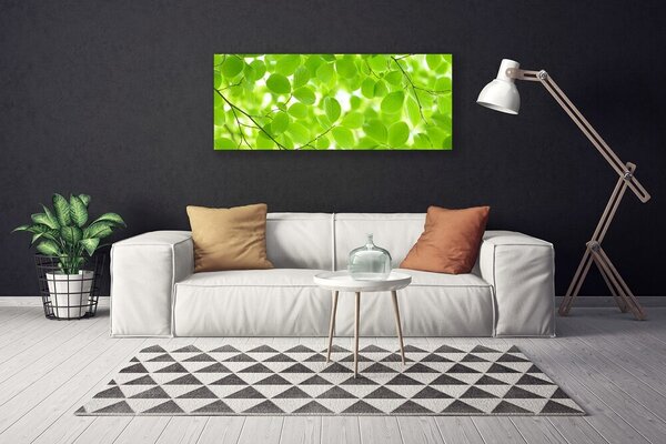 Tablou pe panza canvas Frunze Natura verde