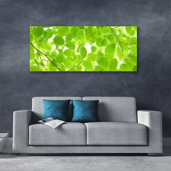Tablou pe panza canvas Frunze Natura verde