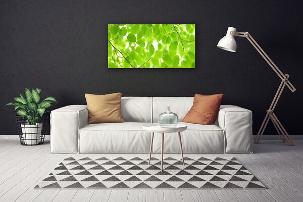 Tablou pe panza canvas Frunze Natura verde