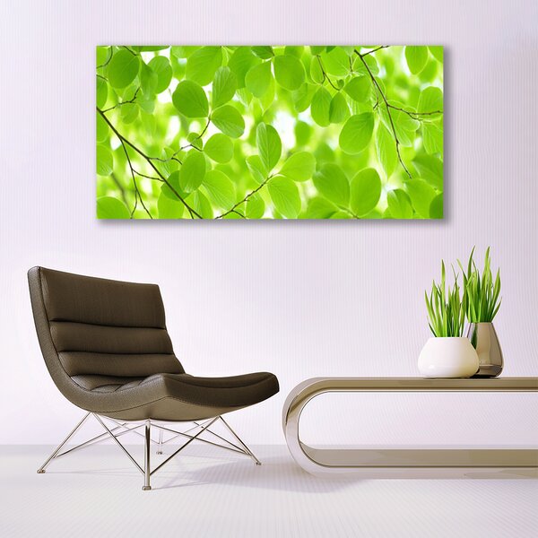 Tablou pe panza canvas Frunze Natura verde