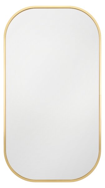 Dubiel Vitrum Luis Gold oglindă 50x90 cm oval auriu 5905241013169