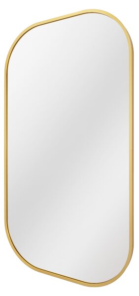 Dubiel Vitrum Luis Gold oglindă 50x90 cm oval auriu 5905241013169