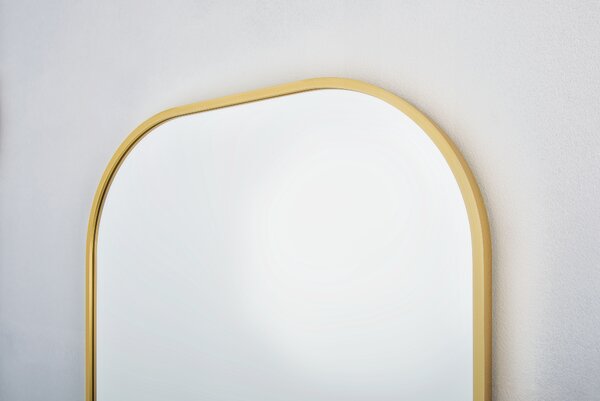Dubiel Vitrum Luis Gold oglindă 60x80 cm oval auriu 5905241013176