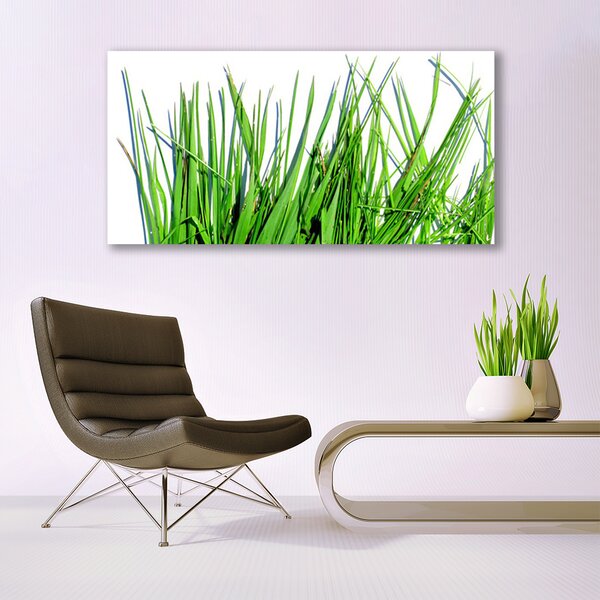 Tablou pe panza canvas Iarbă verde florale