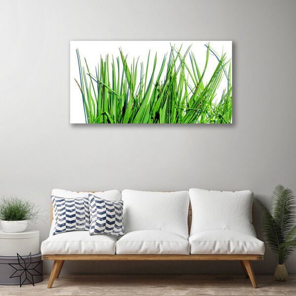 Tablou pe panza canvas Iarbă verde florale