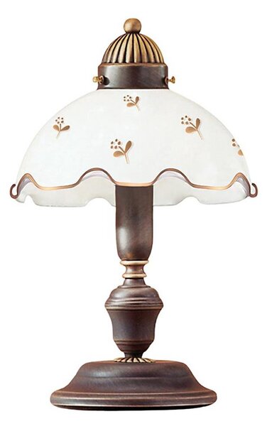 Kolarz NONNA - lampă de masă 1xE27/75W/230V, cu decor floral, aur roz – 731.73.160
