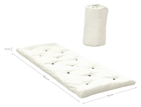 Saltea futon bej 70x190 cm Bed In A Bag Linen Beige – Karup Design