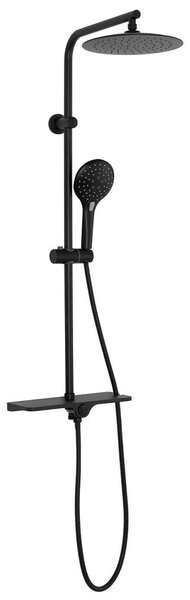 Set de dus cu termostat Rea MIKE Black