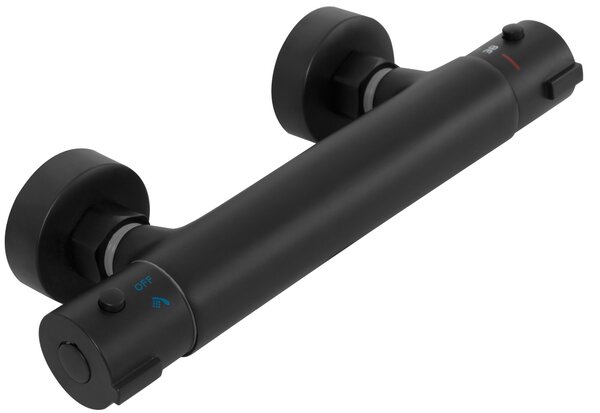 Set de dus cu termostat Rea MIKE Black