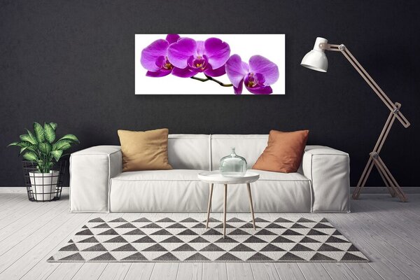 Tablou pe panza canvas Flori Floral Violet Maro