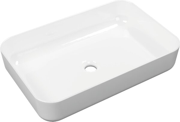 Excellent Cori 2.0 lavoar 58x38 cm dreptunghiular de blat alb luciu CEEX.6901.580.WH