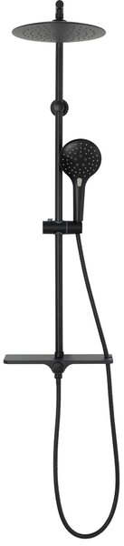 Set de dus cu termostat Rea MIKE Black