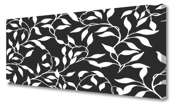 Tablou pe panza canvas Abstract Art Alb Negru