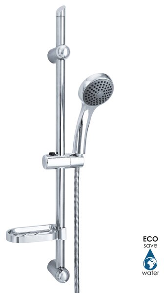 Hyggli Eco set de duș perete crom 14-125
