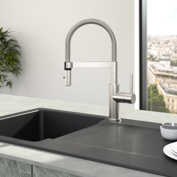 Villeroy & Boch Steel Expert Compact baterie bucătărie pe picior oţel inoxidabil 927300LC