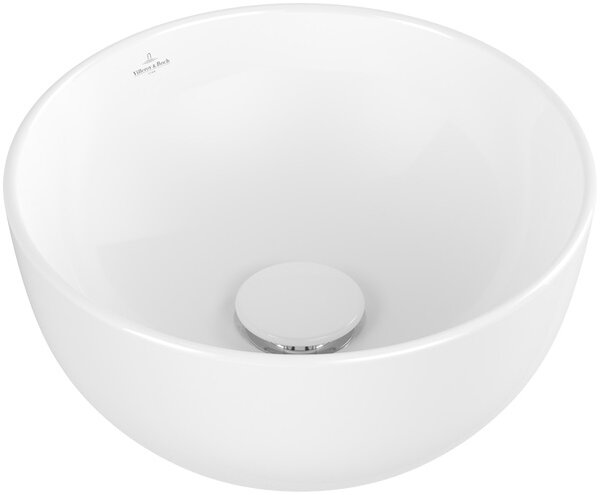 Villeroy & Boch Artis lavoar 32.5x32.5 cm rotund de blat alb mat 438932RW