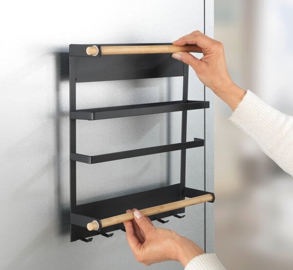 Organizator de prete pentru bucătărie Wenko Magna, negru