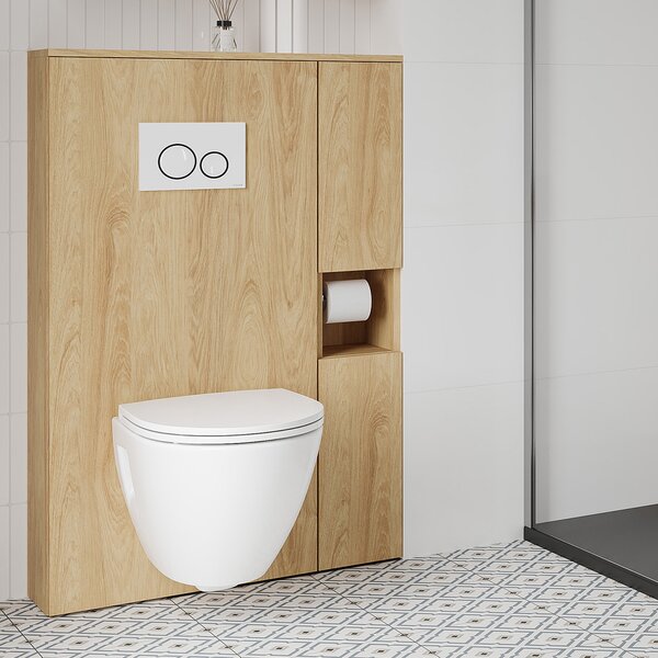 Cersanit Moduo construcția cadru 20x22.2x120 cm laterala pe picioare stejar S1026-047