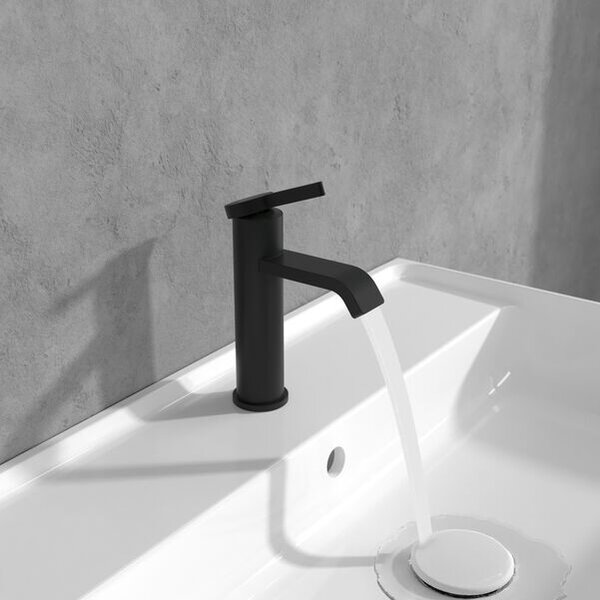 Villeroy & Boch Dawn baterie lavoar stativ negru TVW106103152K5