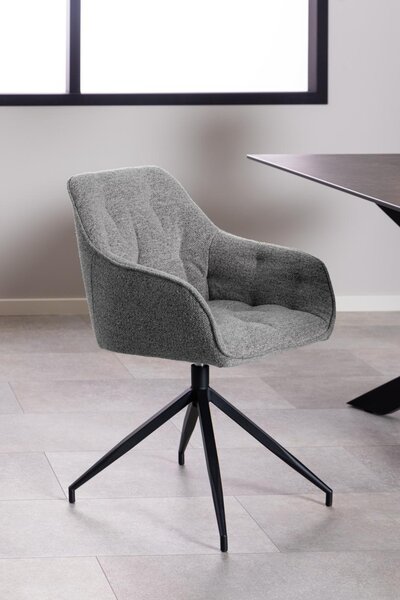 Scaun de dining pivotant Brooke