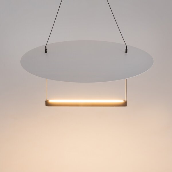 Maytoni Ambience lampă suspendată 1x30 W alb-negru MOD280PL-L30B3K1