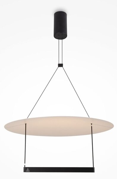 Maytoni Ambience lampă suspendată 1x30 W alb-negru MOD280PL-L30B3K1