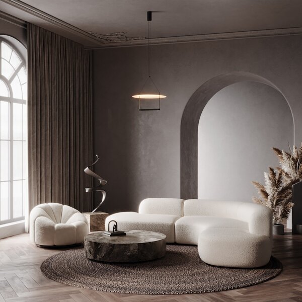 Maytoni Ambience lampă suspendată 1x30 W alb-negru MOD280PL-L30B3K1